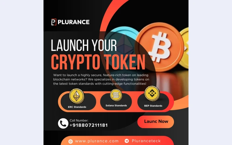 Launch Your Token Idea with Plurance – Leading Crypto Token Development Company